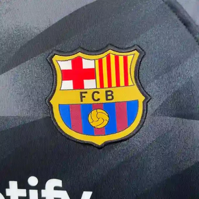23-24 Barcelona Goalkeeper Long Sleeve Soccer Jersey - Image 2